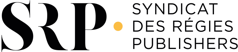 Logo SRP - Syndicat des Regies Publishers - jaune